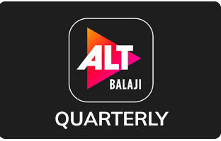 Alt Balaji - Rs. 100 for 3 Months subscription